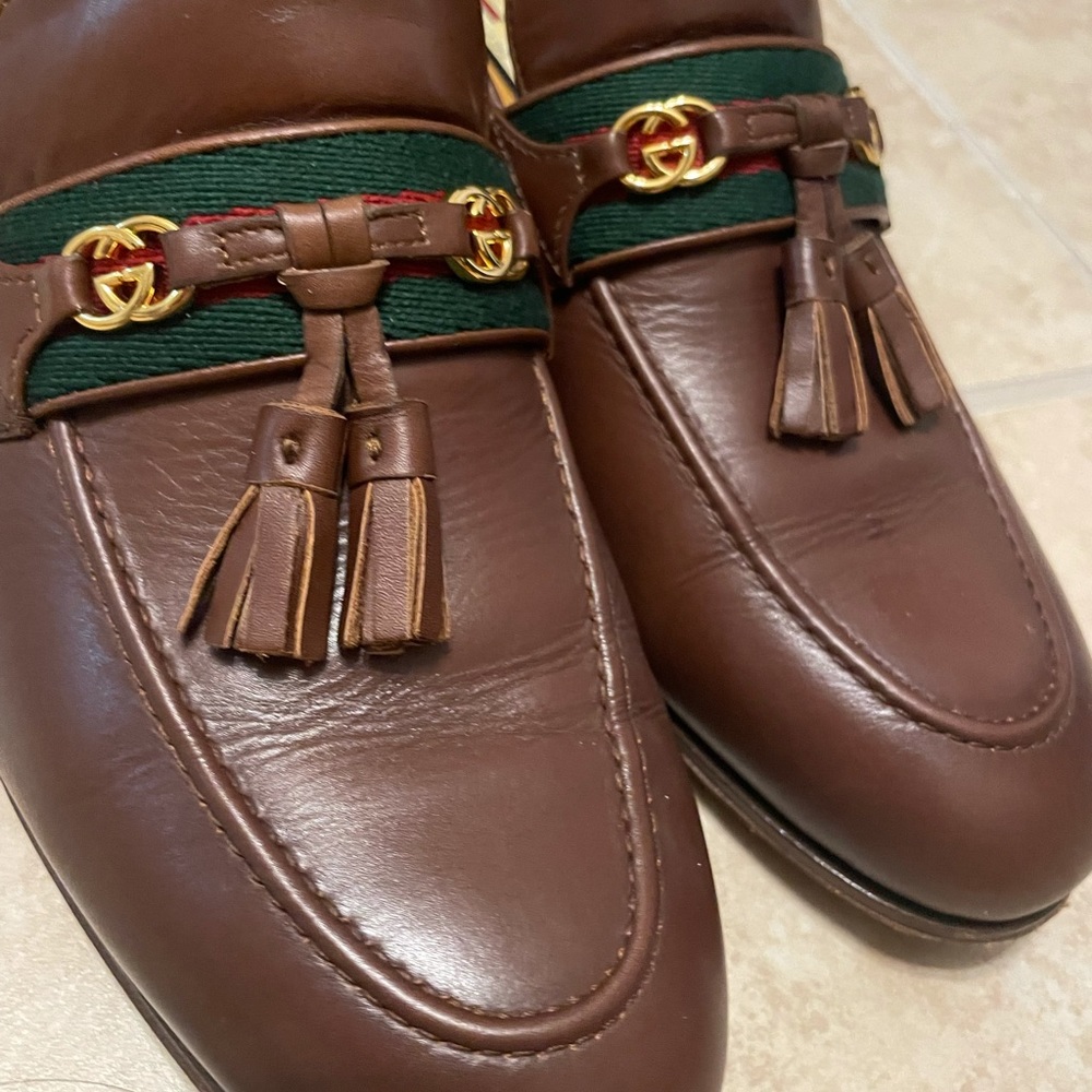 Men’s Gucci loafer, brown